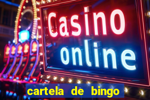 cartela de bingo 75 para imprimir